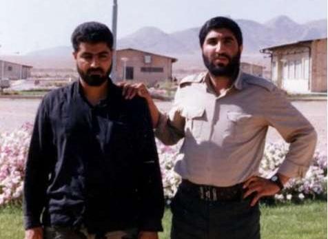 عکس حاج احمد کاظمی و حاج قاسم سلیمانی