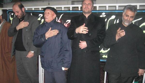 عکس حاج احمد کاظمی و حاج قاسم سلیمانی