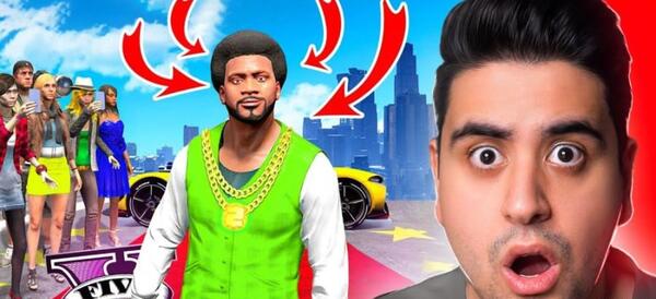 عکس فرانکلین توی جی تی ای وی