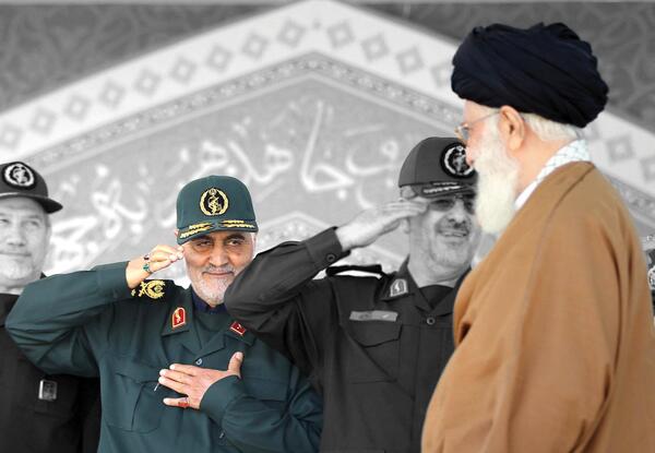عکس جبهه حاج قاسم سلیمانی