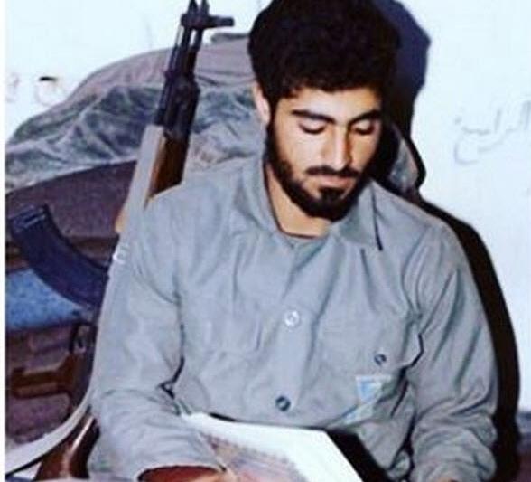 عکس از جوانی حاج قاسم سلیمانی