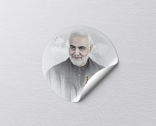 عکس تکی حاج قاسم سلیمانی