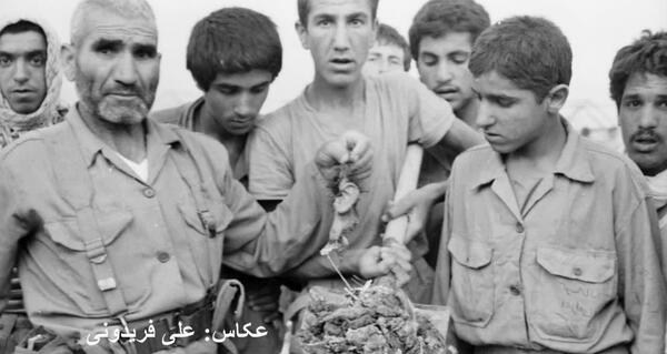 عکس شهیدان در جبهه