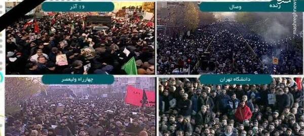 عکس جنازه سردار حاج قاسم سلیمانی
