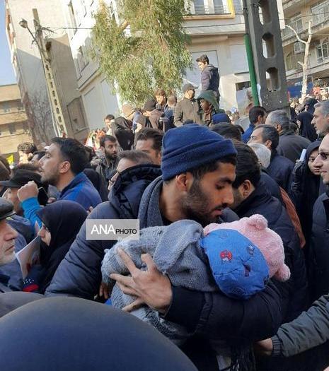 عکس جنازه شهید حاج قاسم سلیمانی