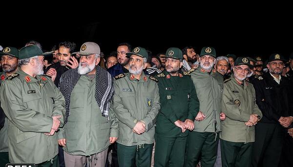عکس جنازه شهید حاج قاسم سلیمانی