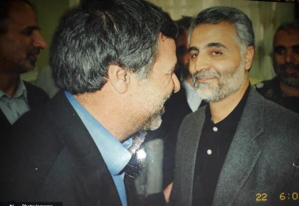 عکس حاج قاسم سلیمانی در جنگ با داعش