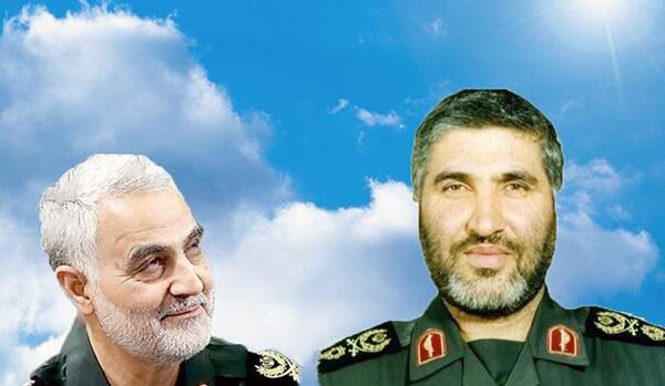 عکس دست حاج قاسم سلیمانی بعد از شهادت
