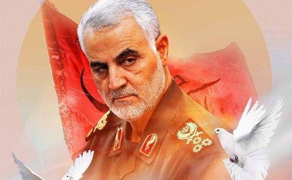 عکس سردار حاج قاسم سلیمانی در جنگ
