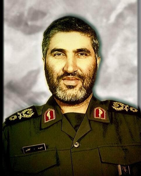 عکس با کیفیت شهید حاج احمد کاظمی