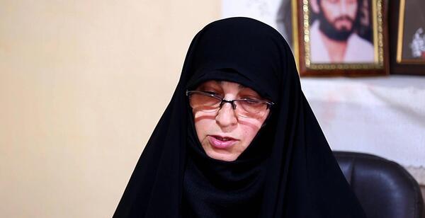 عکس همسر شهید احمد کاظمی