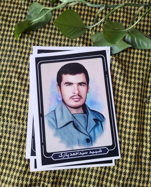 عکس شهید احمد پلارکی