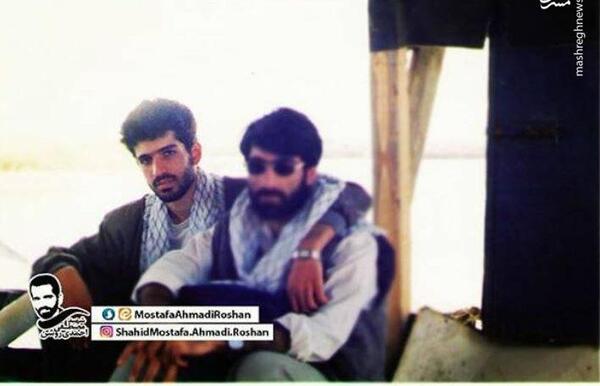 عکس از شهید احمدی روشن