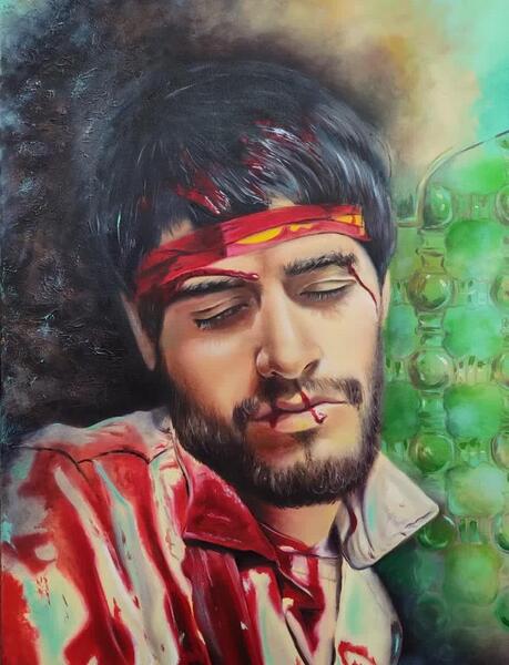 عکس مزار شهید امیر حاج امینی