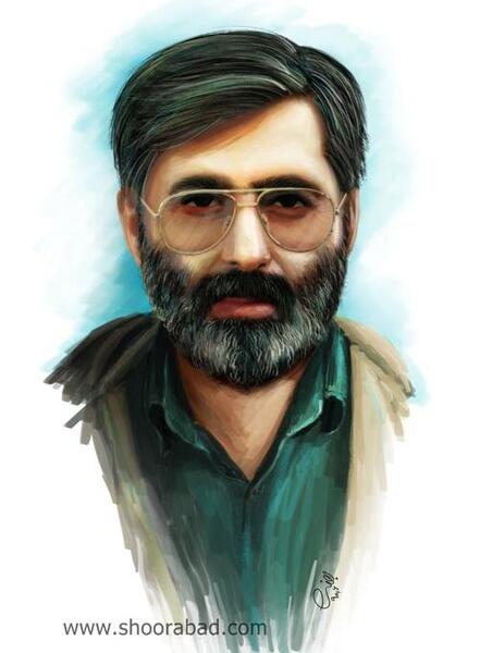 عکس شهید مرتضی آوینی