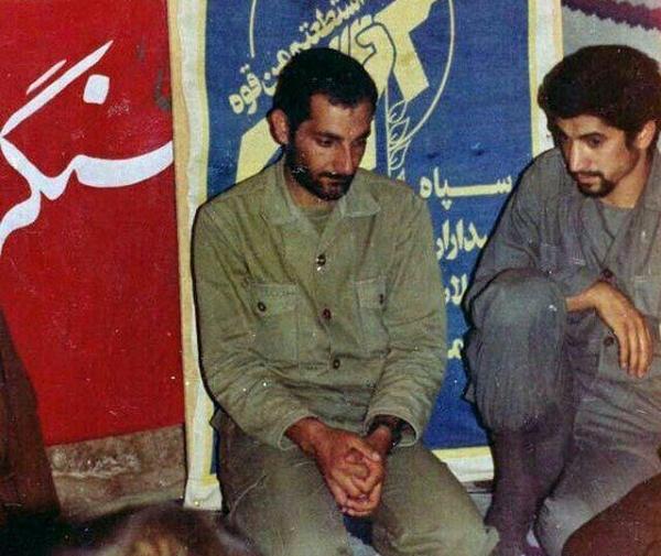 عکس شهید باکری و سردار سلیمانی