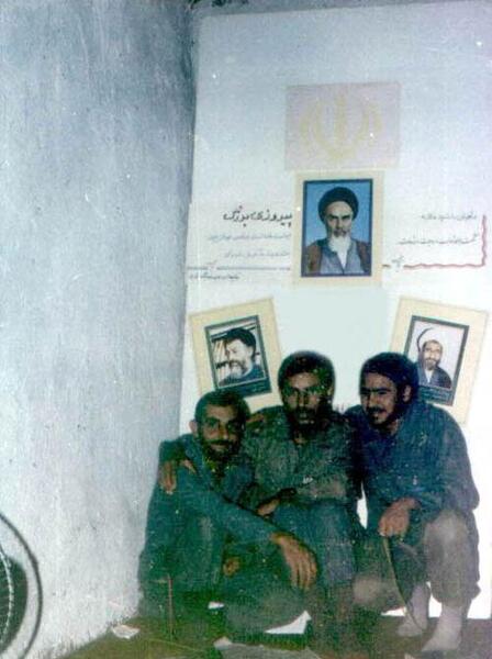 عکس شهید باکری و همت