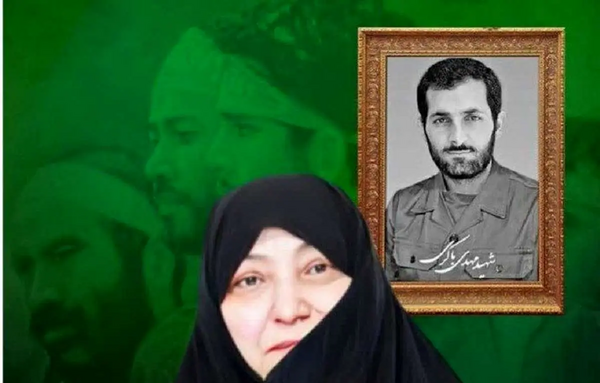 عکس شهید باکری و همسرش
