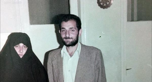 عکس شهید باکری و همسرش