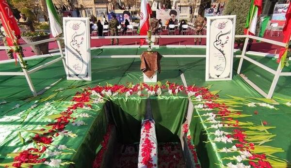 عکس مزار شهید برونسی