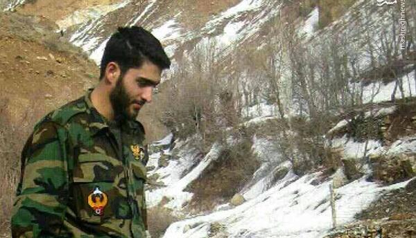 عکس شهید بیضایی مدافع حرم