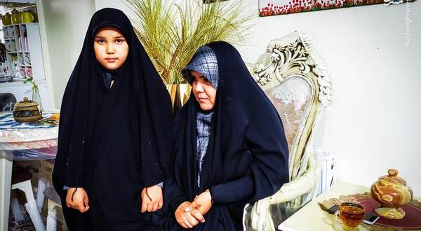 عکس همسر شهید بیضایی