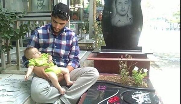 عکس همسر شهید بیضایی