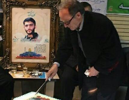 عکس همسر شهید بیضایی