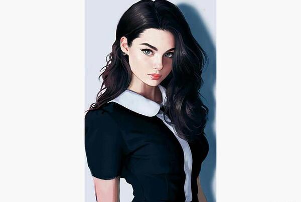 عکس نقاشی دخترونه عکس نقاشی دخترانه
