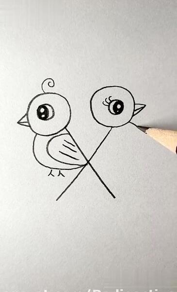 عکس نقاشی دختر زیبا و ساده