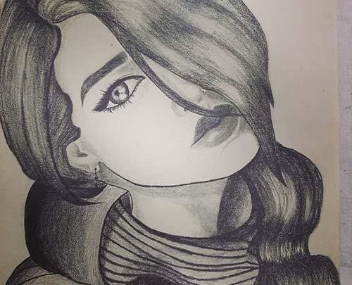 عکس نقاشی دخترانه سخت نباشه