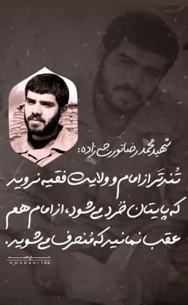 عکس شهید محمد تورجی زاده