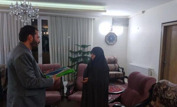عکس مادر شهید تورجی زاده