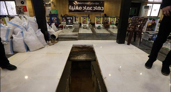 عکس پیکر شهید جهاد مغنیه