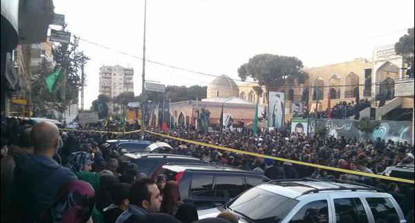 عکس پیکر شهید جهاد مغنیه