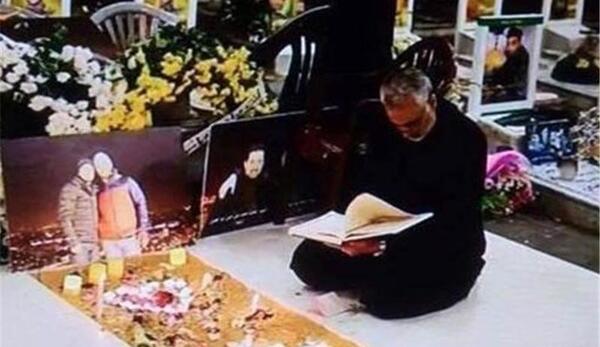 عکس پیکر شهید جهاد مغنیه