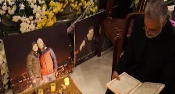 عکس پیکر شهید جهاد مغنیه