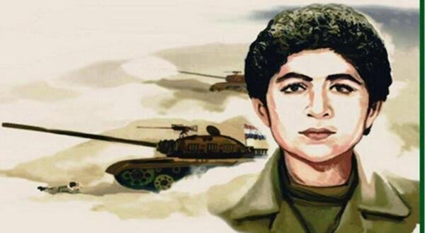 عکس شهید حسین فهمیده سیاه سفید
