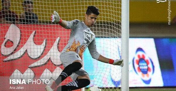 عکس پیام نیازمند در پرسپولیس