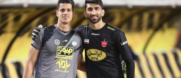 عکس پیام نیازمند در پرسپولیس