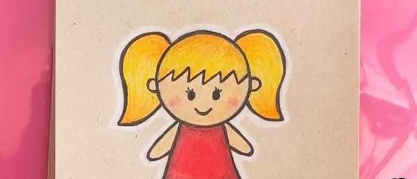 دانلود عکس نقاشی دخترانه کودکانه