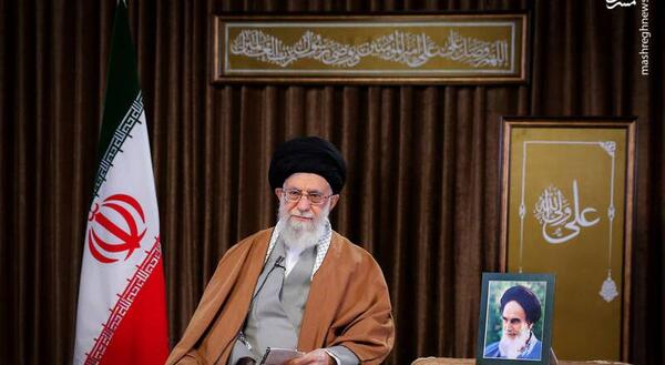 عکس پیام نوروزی رهبر