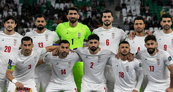 عکس پیام نیازمند در تیم ملی ایران