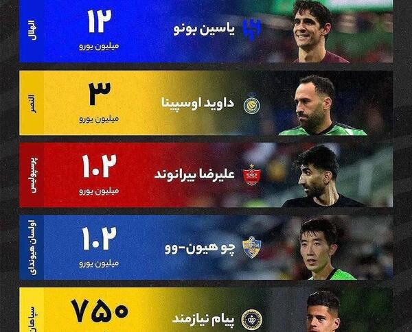 عکس پیام نیازمند و بیرانوند