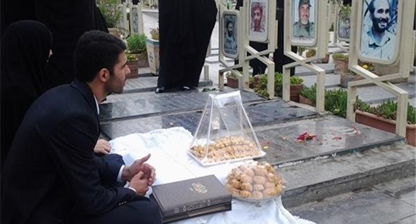 عکس قبر شهید حسین خرازی