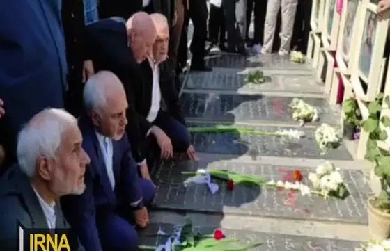 عکس قبر شهید حسین خرازی