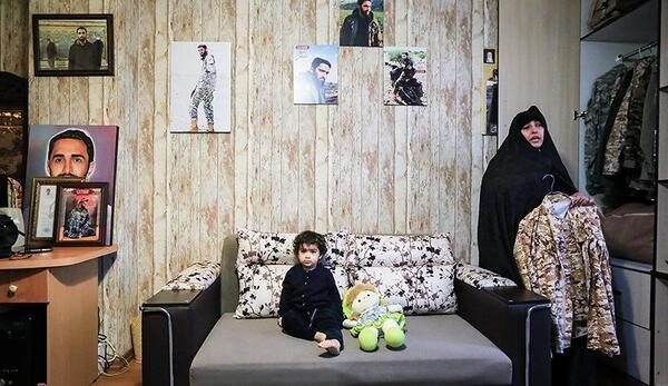 عکس های شهید حسین معز غلامی