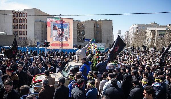 عکس مزار شهید حسین معز غلامی