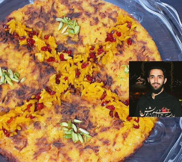 عکس مزار شهید حسین معز غلامی