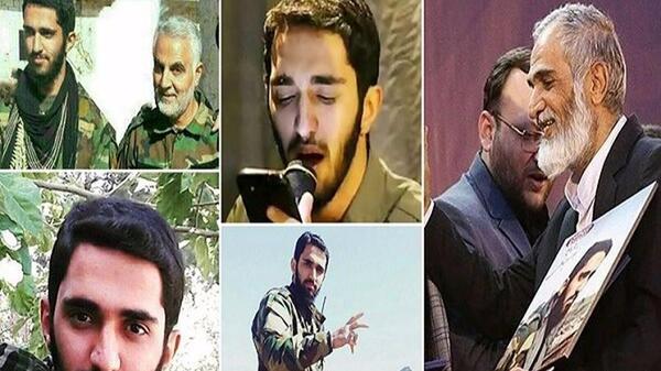 عکس مزار شهید حسین معز غلامی